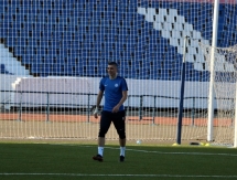 Фоторепортаж с предыгровой тренировки «Иртыша»