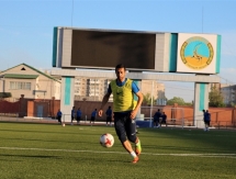 Фоторепортаж с предыгровой тренировки «Иртыша»