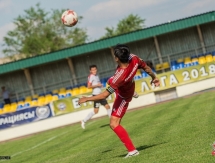 Фоторепортаж с матча Первой лиги «Актобе-Жас» — «Байконур» 1:1