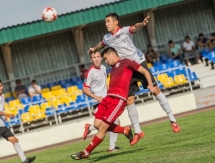 Фоторепортаж с матча Первой лиги «Актобе-Жас» — «Байконур» 1:1