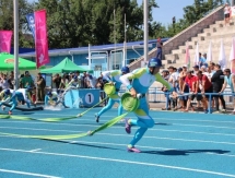 Новые рекорды установили казахстанцы на турнире по пожарно-спасательному спорту
