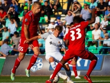 Фоторепортаж с матча Премьер-Лиги «Кайсар» — «Кайрат» 1:2