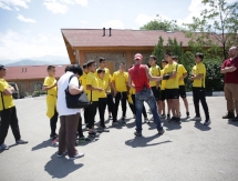 Воспитанники «Кайрата» познакомились с лошадьми