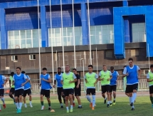 Фоторепортаж с первой тренировки «Атырау» под руководством Кумыкова