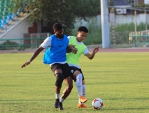 Фоторепортаж с первой тренировки «Атырау» под руководством Кумыкова