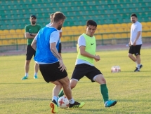 Фоторепортаж с первой тренировки «Атырау» под руководством Кумыкова