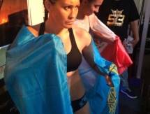 Казахстанская «GGG среди женщин» прошла взвешивание перед боем в США