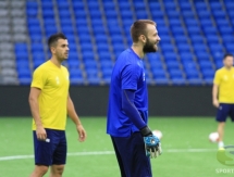 Фоторепортаж с тренировки «Астаны» перед матчем с «Сутьеской»
