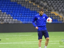 Фоторепортаж с тренировки «Астаны» перед матчем с «Сутьеской»