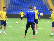 Фоторепортаж с тренировки «Астаны» перед матчем с «Сутьеской»