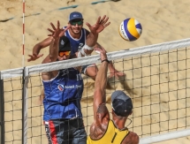 Казахстанские пляжники не вышли из группы в этапе Мирового тура