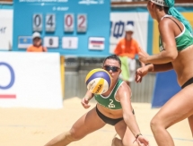 Казахстанские пляжники не вышли из группы в этапе Мирового тура