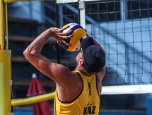 Казахстанские пляжники не вышли из группы в этапе Мирового тура