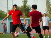 Фоторепортаж с предыгровой тренировки «Кайсара»