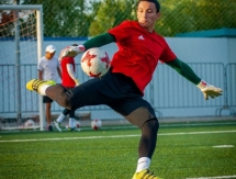 Фоторепортаж с предыгровой тренировки «Кайсара»