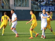 Фоторепортаж с матча Первой лиги «Окжетпес» — «Алтай» 4:2