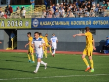 Фоторепортаж с матча Первой лиги «Окжетпес» — «Алтай» 4:2