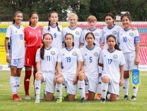 Женская сборная Казахстана до 17 лет сыграла вничью с Узбекистаном