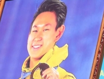 В Шымкенте почтили память Дениса Тена