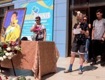 В Шымкенте почтили память Дениса Тена