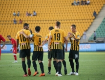 Фоторепортаж с матча Лиги Европы «Кайрат» — «Энгордани» 7:1