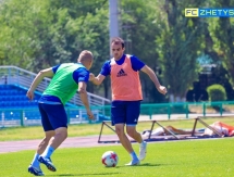 Фоторепортаж с тренировки «Жетысу»