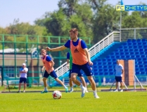 Фоторепортаж с тренировки «Жетысу»