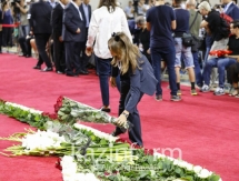 Фоторепортаж с гражданской панихиды по Денису Тену в Алматы