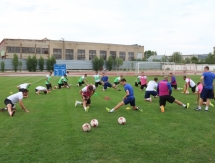 Фоторепортаж с тренировки «Окжетпеса»