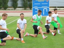 Фоторепортаж с тренировки «Окжетпеса»