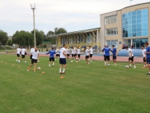 Фоторепортаж с тренировки «Окжетпеса»