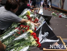 Астанчане простились с Денисом Теном на ледовой арене