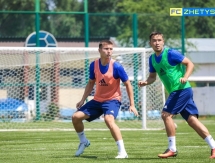Фоторепортаж с предыгровой тренировки «Жетысу Б»