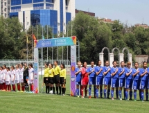 Фоторепортаж с матча женских сборных турнира «Надежда» Таджикистан U-17 — Казахстан U-17 0:4