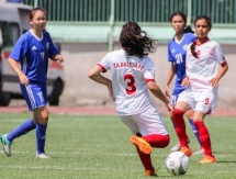 Фоторепортаж с матча женских сборных турнира «Надежда» Таджикистан U-17 — Казахстан U-17 0:4