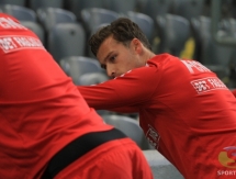 Фоторепортаж с тренировки «Мидтьюлланда» перед матчем с «Астаной»