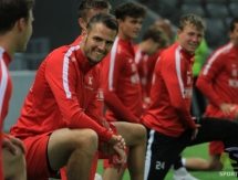 Фоторепортаж с тренировки «Мидтьюлланда» перед матчем с «Астаной»