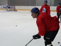 Фото с первой тренировки «Кулагера» на льду
