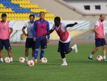 Фоторепортаж с тренировки «Акжайыка»