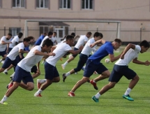 Фоторепортаж с тренировки «Акжайыка»