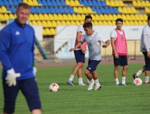 Фоторепортаж с тренировки «Акжайыка»