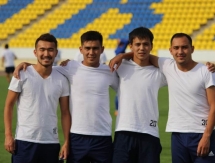 Фоторепортаж с тренировки «Акжайыка»