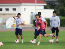 Фоторепортаж с тренировки «Акжайыка»