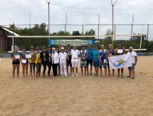 Определились победители Кубка Казахстана по пляжному волейболу