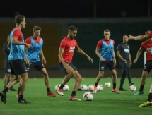 Фото с тренировки АЗ в Алматы