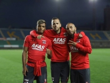 Фото с тренировки АЗ в Алматы