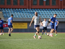 Фоторепортаж с тренировки «Окжетпеса»