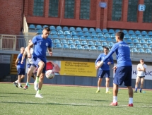 Фоторепортаж с тренировки «Окжетпеса»