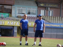 Фоторепортаж с тренировки «Окжетпеса»