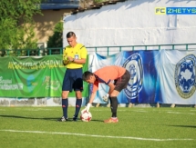 Фоторепортаж с матча Второй лиги «Жетысу М» — «Кыран М» 3:0